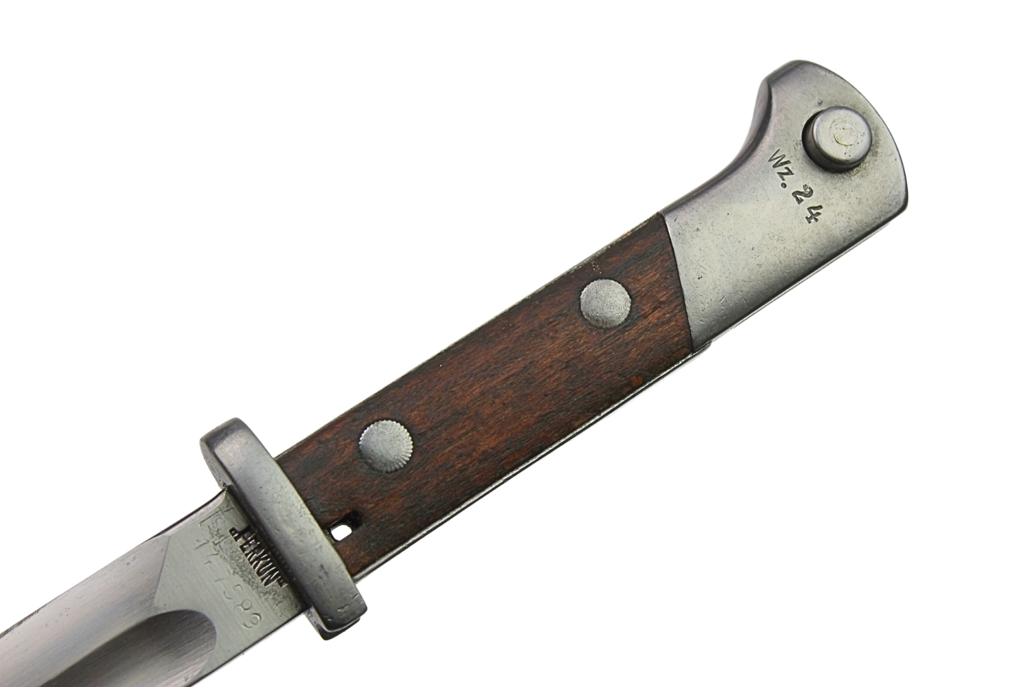 II RP Bagnet wz.24 „Perkun” z oznaczeniem wzoru 