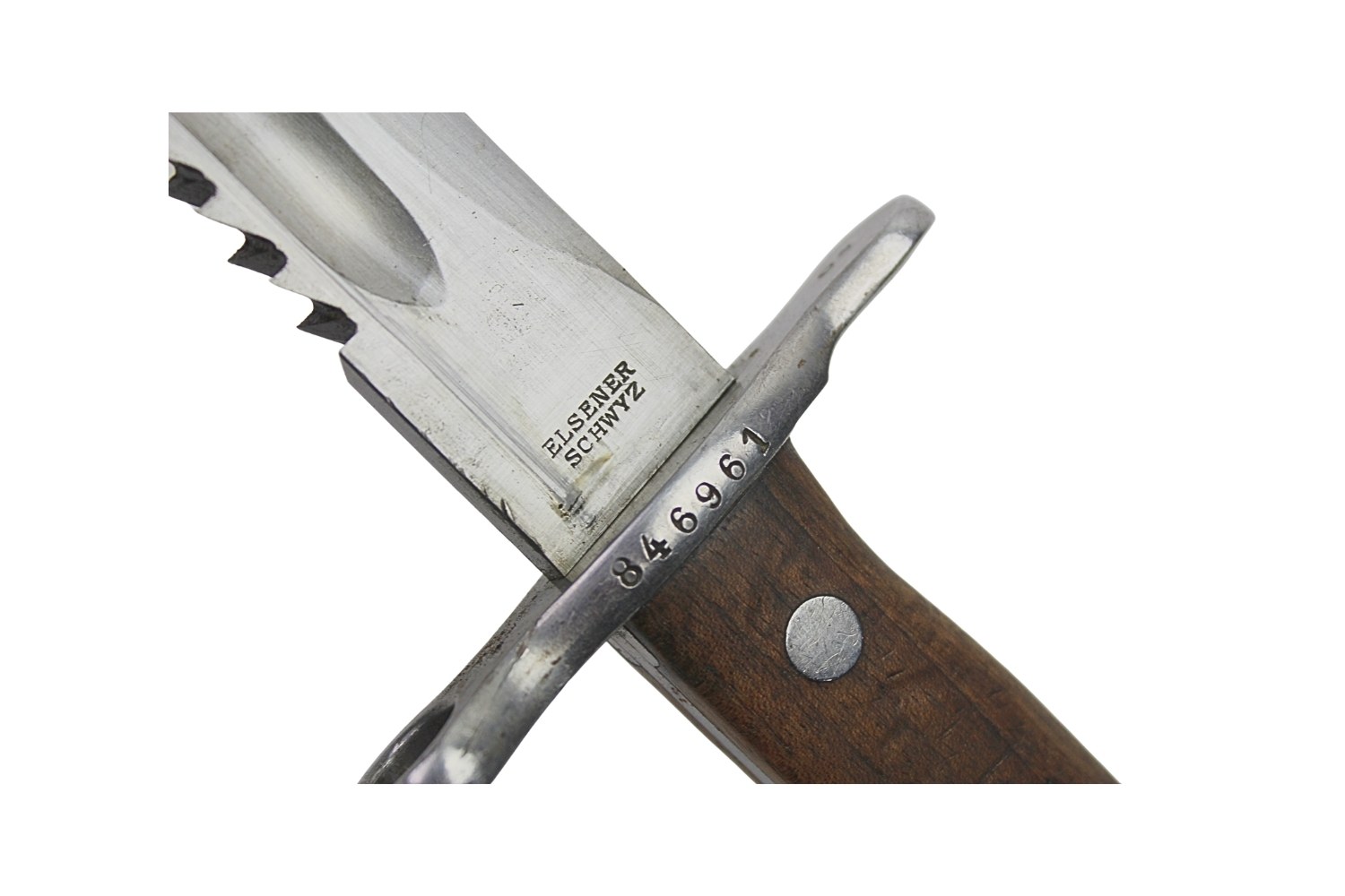 BAGNET SZWAJCARSKI M1906 SAPERSKI z piłą