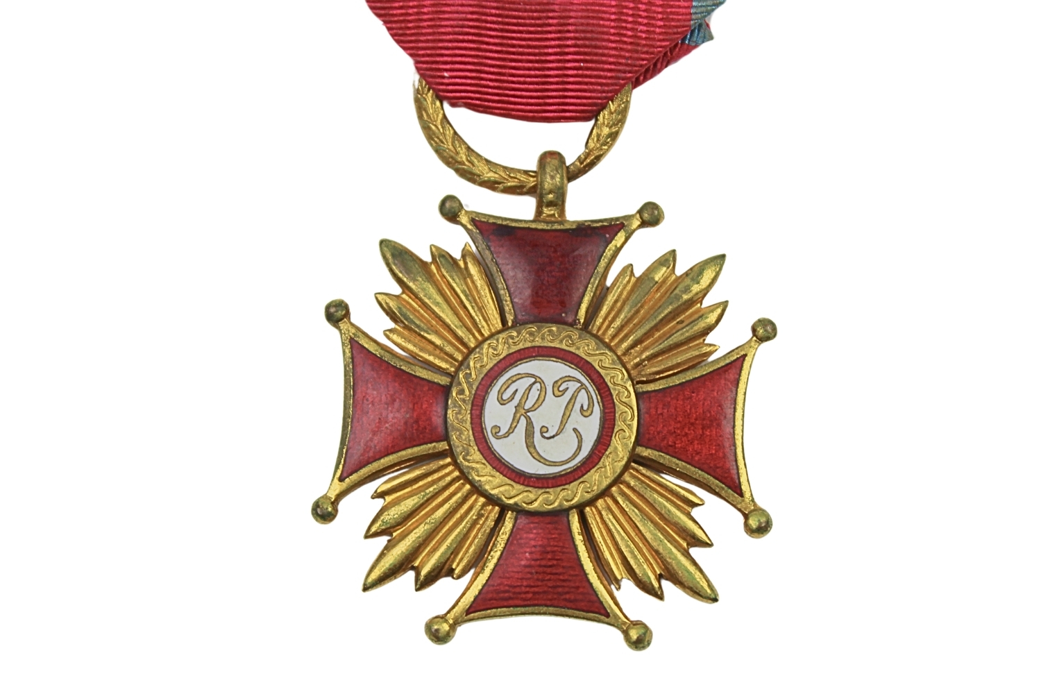 II RP ZŁOTY KRZYŻ ZASŁUGI NUMEROWANY