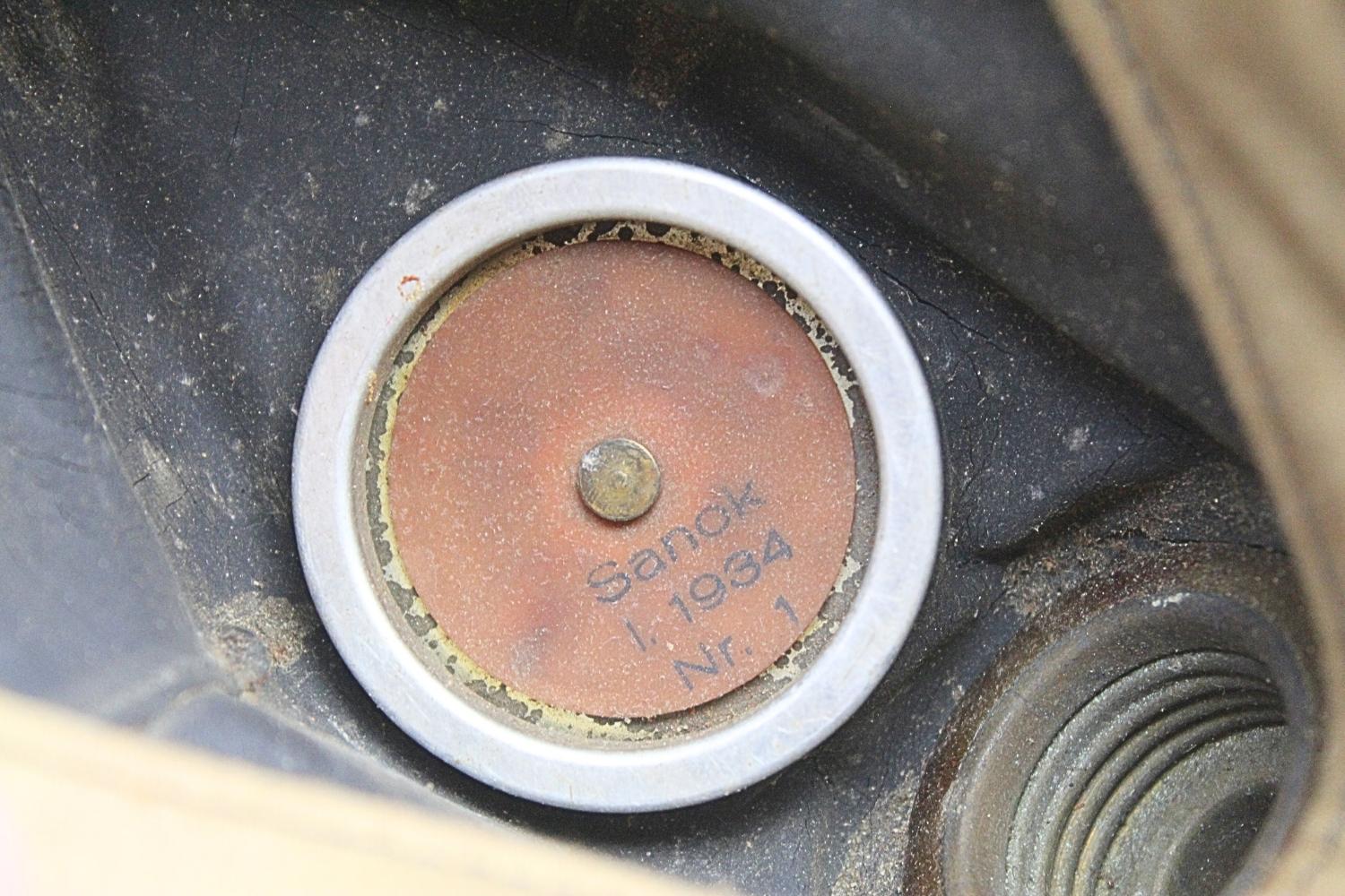 II RP Maska wz.32 z Torbą Sanok 1934