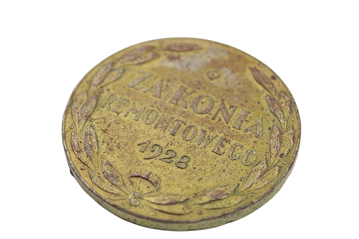 II RP Medal za Konia Remontowego 1928 rok – nagroda MS Wojsk – rzadki