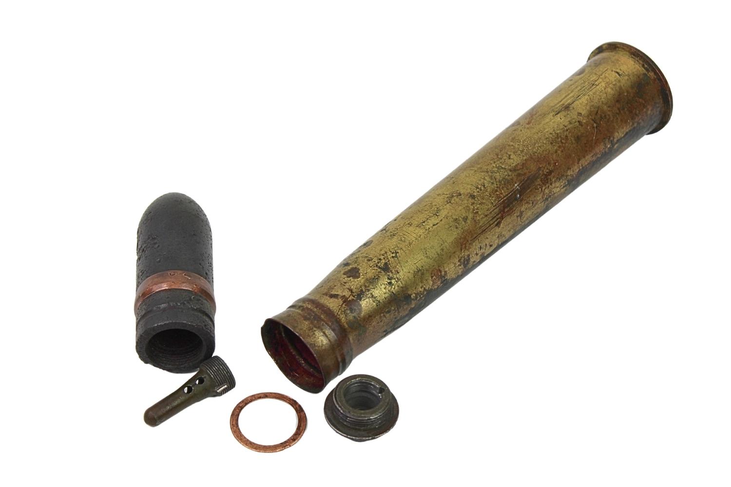 II RP Bofors 37mm wz.36 Orzeł 1937 Skorupa Dekoracyjna