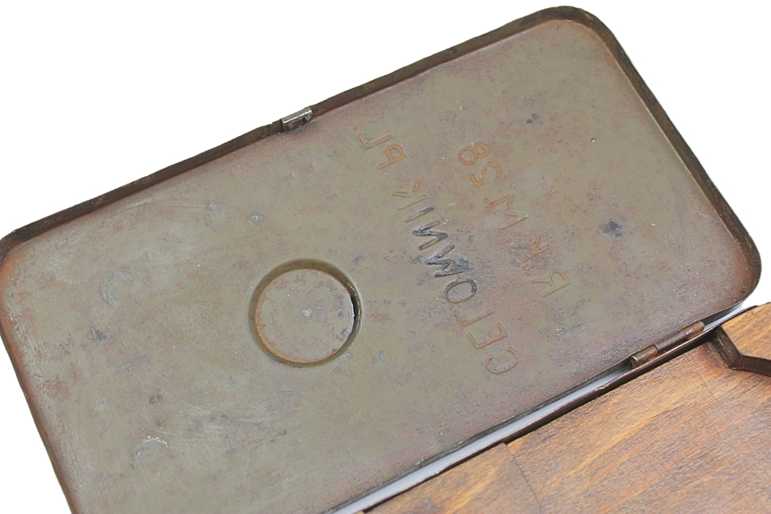 II RP RKM wz. 28 Browning Pudełko na Celownik P-lot