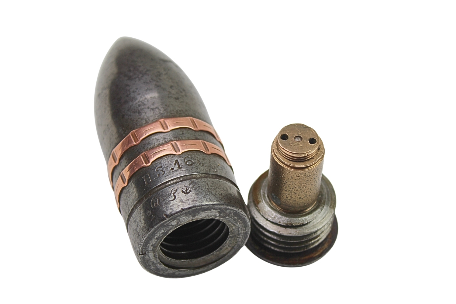 POCISK PUTEAUX 37 MM WZ. 18 SKORUPA DEKORACYJNA