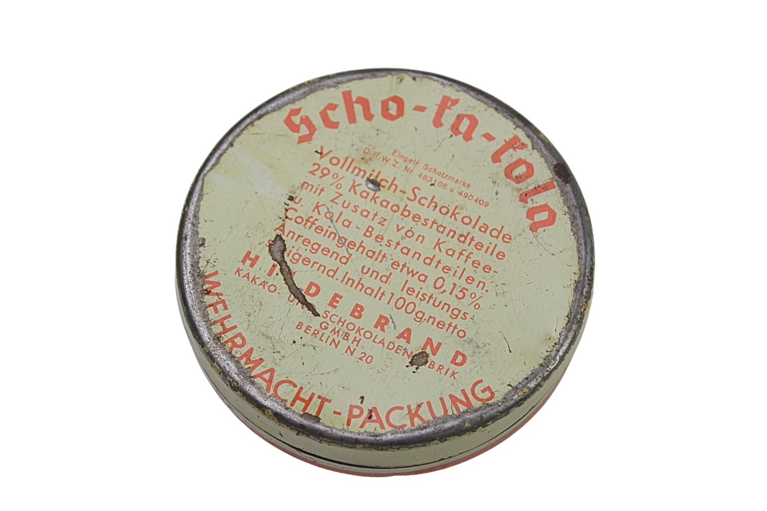 PUDEŁKO CHO-KA-KOLA WH SS