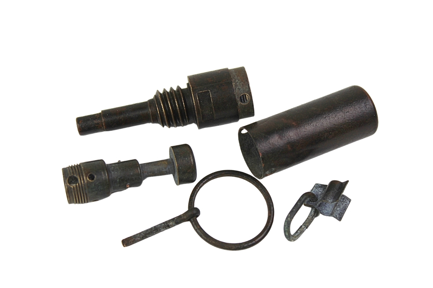 Fiński zapalnik naciągowy używany w WP skorupa dekoracyjna