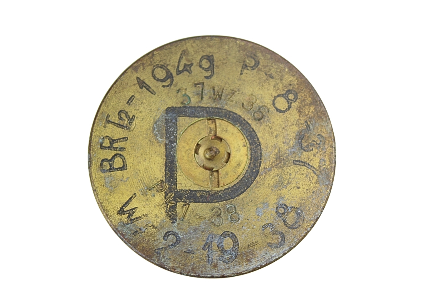 II RP Nabój BOFORS WZ. 36 37 MM Skorupa Dekoracyjna STAN