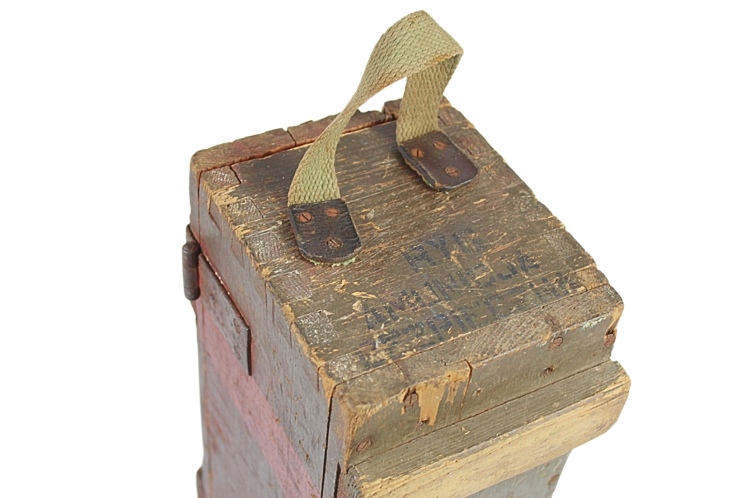 II RP Skrzynka na 30szt. zapalników R.Y.G. wz.1918 W.A.2 1939