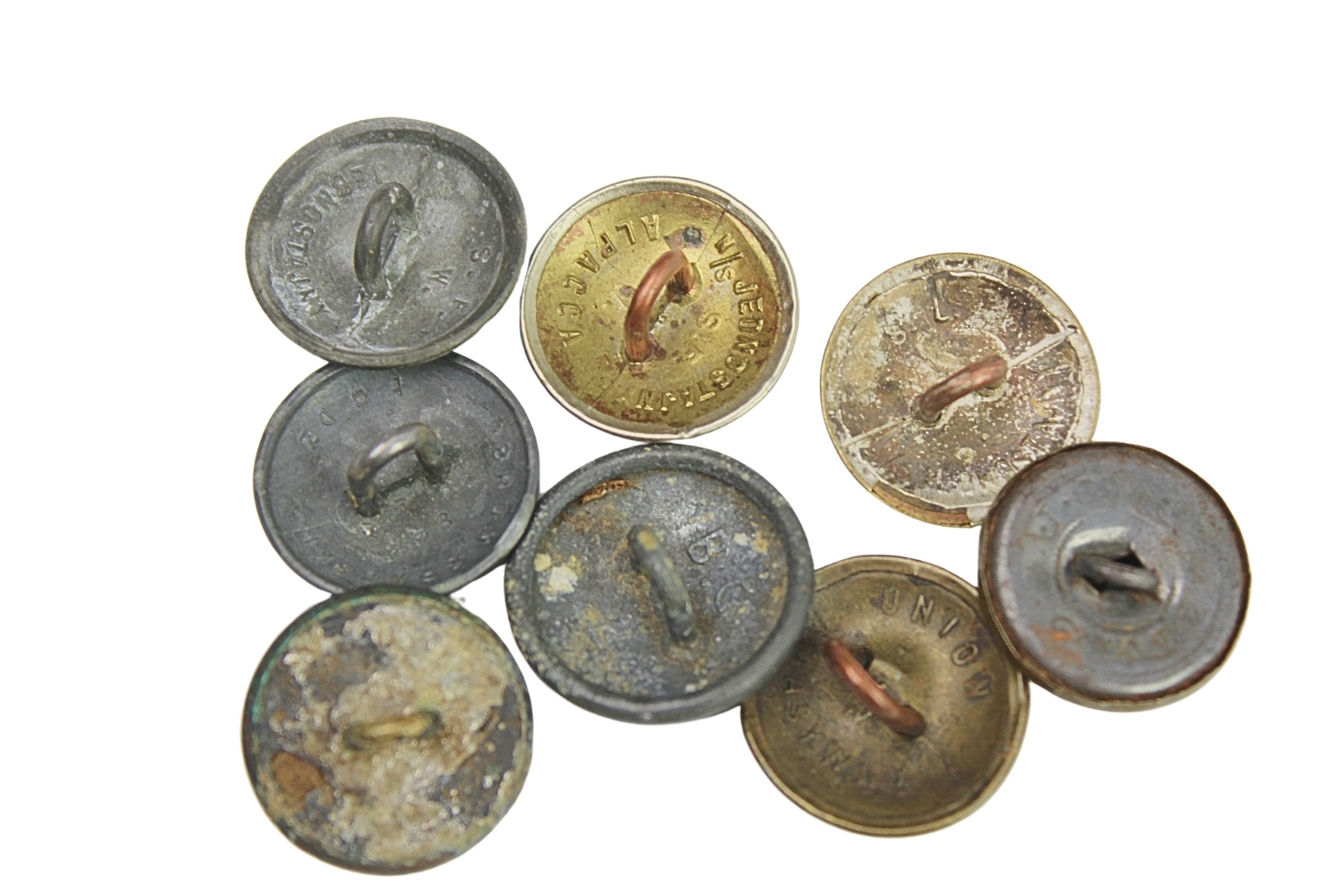 II RP zestaw guzików 