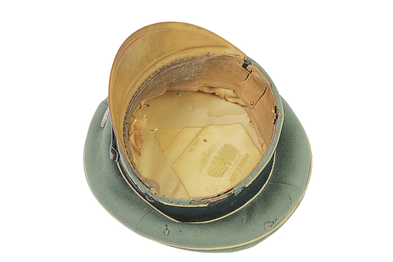 II Wojna Światowa III Rzesza - Czapka garnizonowa piechoty Wehrmachtu