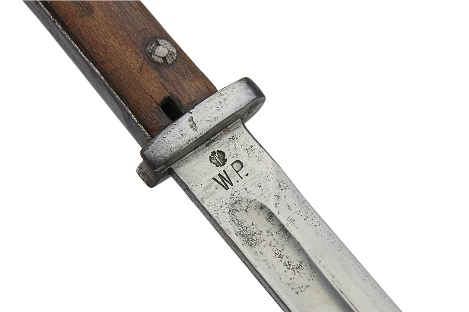 II RP Bagnet wz.24 „Perkun” z oznaczeniem wzoru