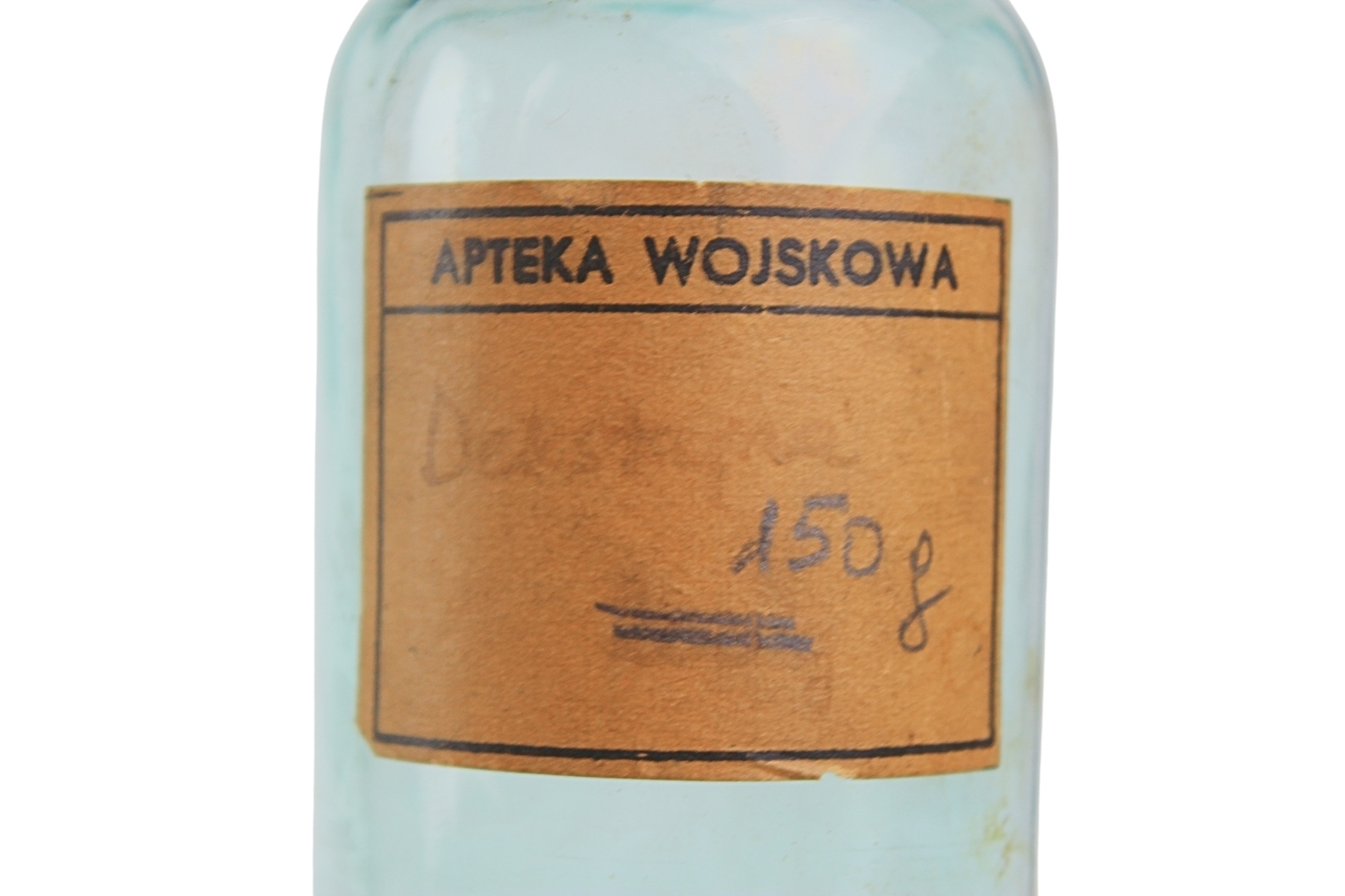 II RP Butelka Apteka Wojskowa 