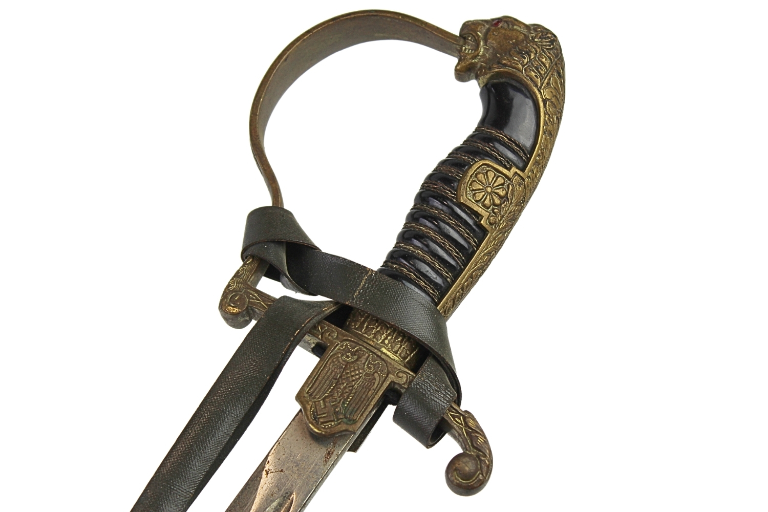 SZABLA OFICERA WEHRMACHTU E. PACK & SOHNE SOLINGEN Z TEMBLAKIEM