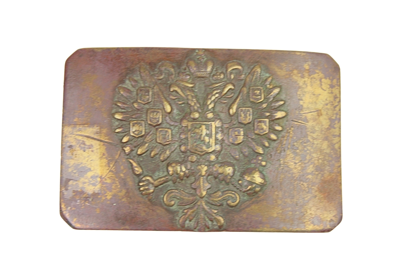 Klamra carska piechoty sygnowana