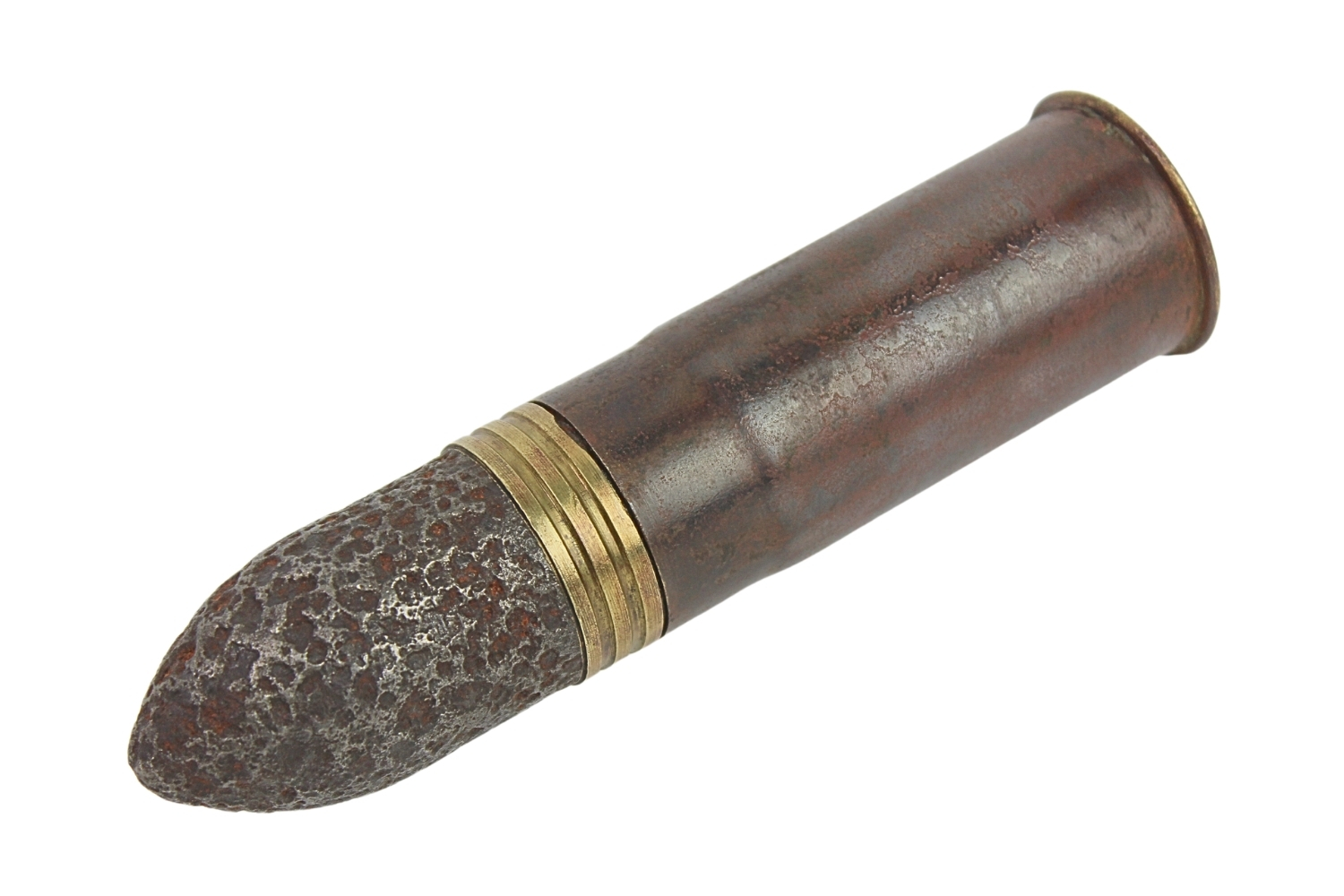 Nabój carski do działka morskiego 37mm 1916 skorupa dekoracyjna