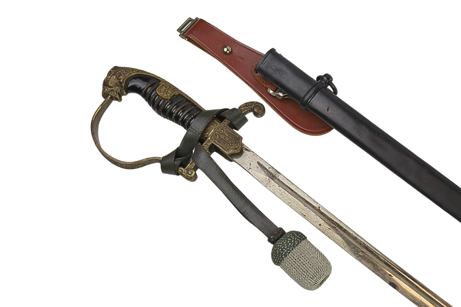 SZABLA OFICERA WEHRMACHTU E. PACK & SOHNE SOLINGEN Z TEMBLAKIEM