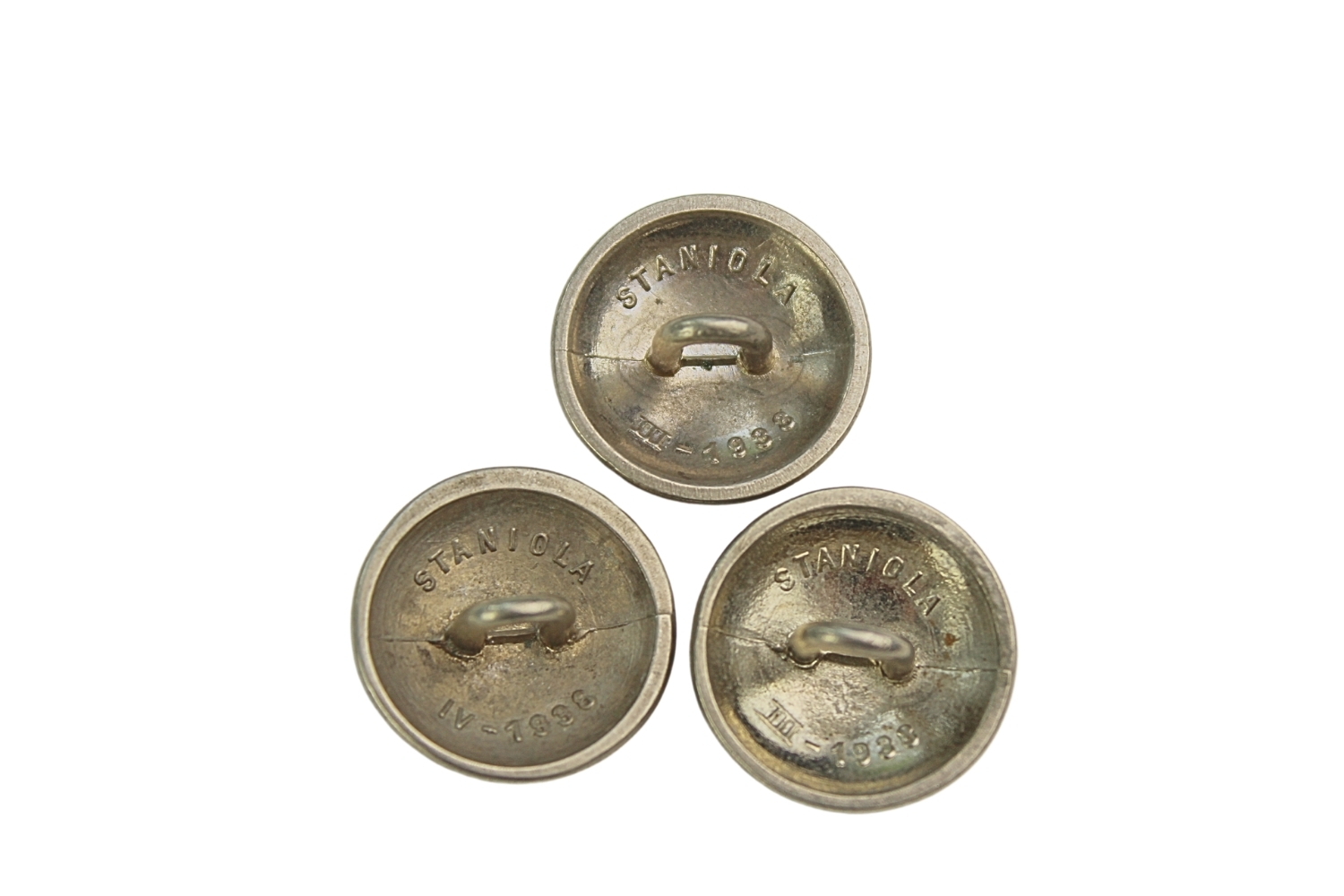 II RP Zestaw Guzików wz.28 Staniola 1938