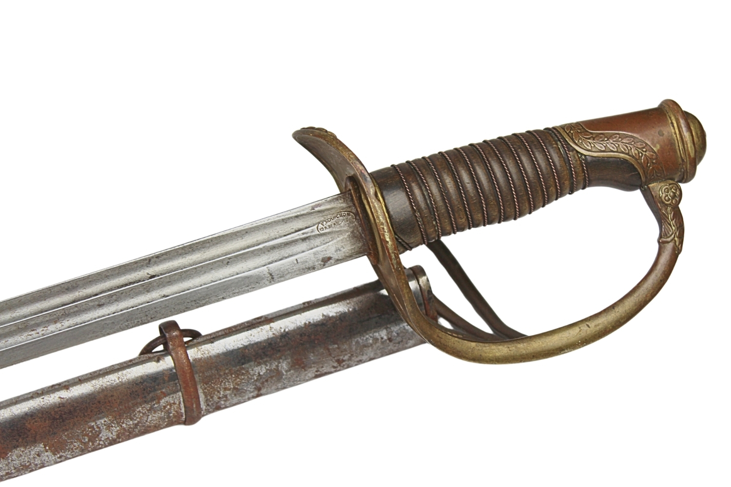 PAŁASZ OFICERSKI FRANCJA WZ.1896