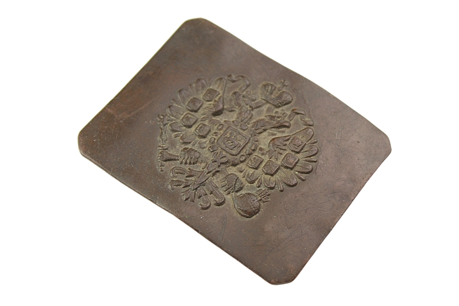 Klamra carska piechoty mała sygnowana