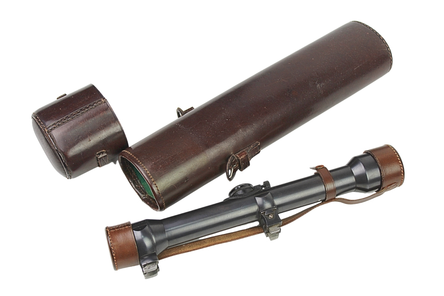 Luneta niemiecka Mauser Carl Zeiss Jena Zielvier z pokrowcem