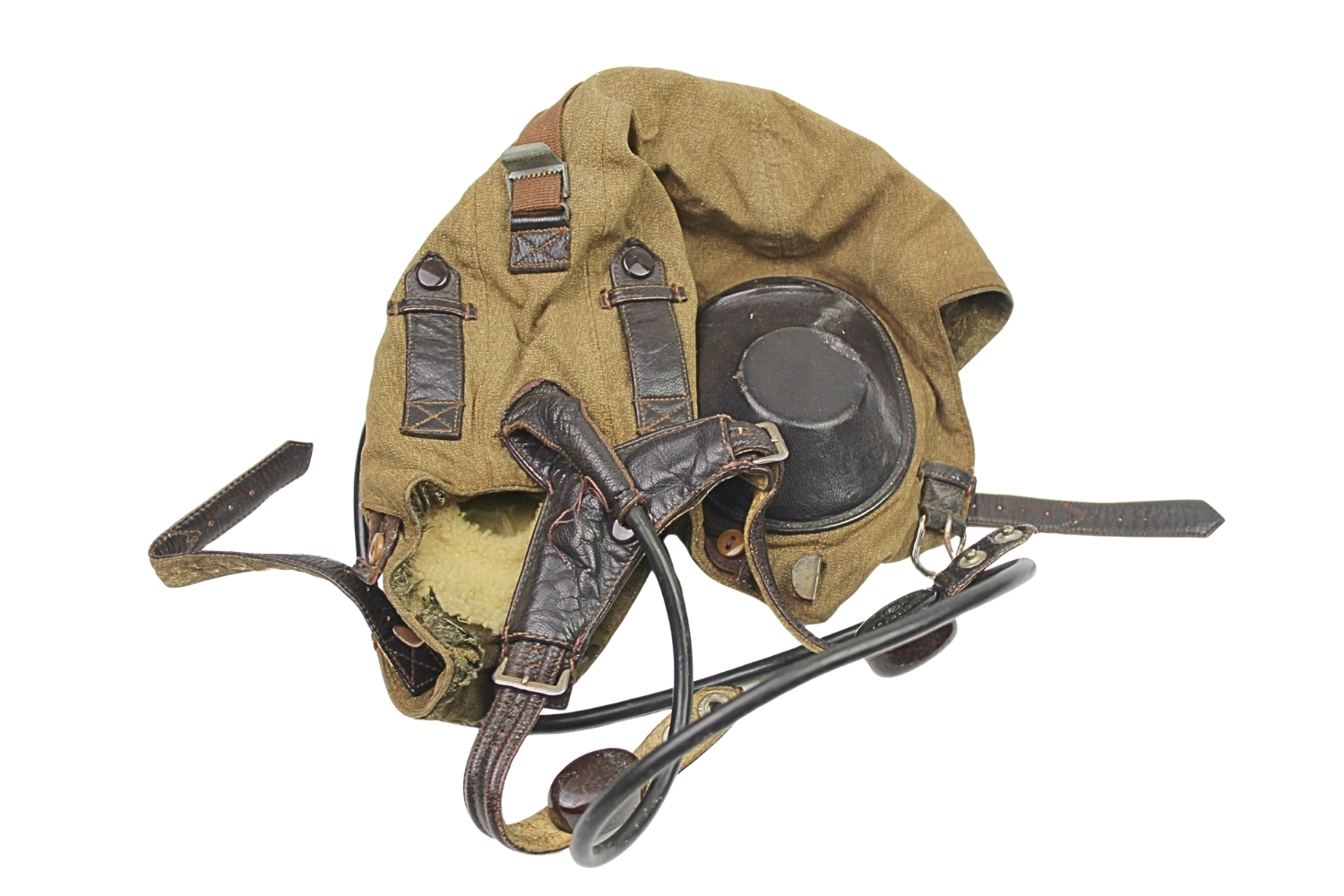 NIEMCY HEŁMOFON LOTNICZY LUFTWAFFE