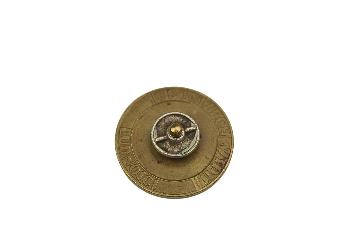 II RP odznaka „za ofiarną pracę” 1931 