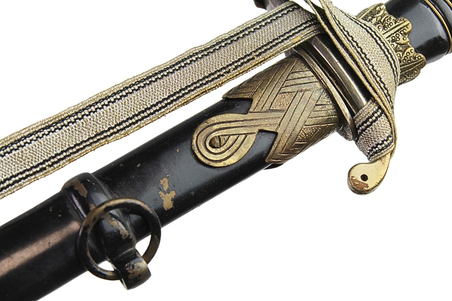 Szpada Oficera SS Eickhorn Solingen z temblakiem