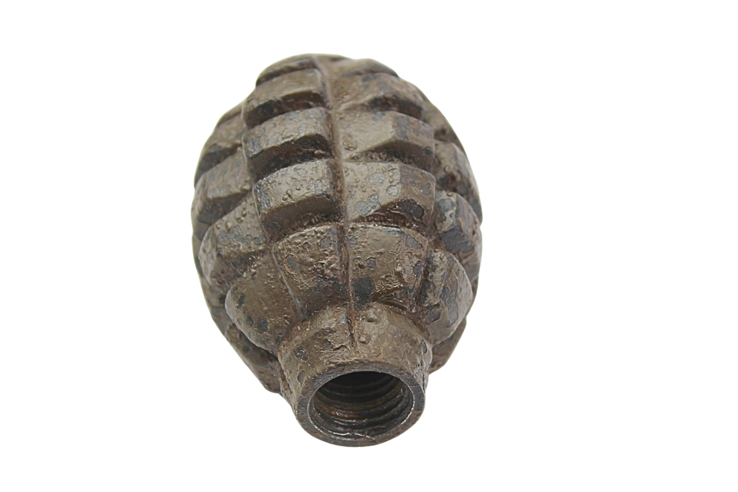 II RP Granat obronny wz.33 Sosnowiec-Modrzejów skorupa dekoracyjna