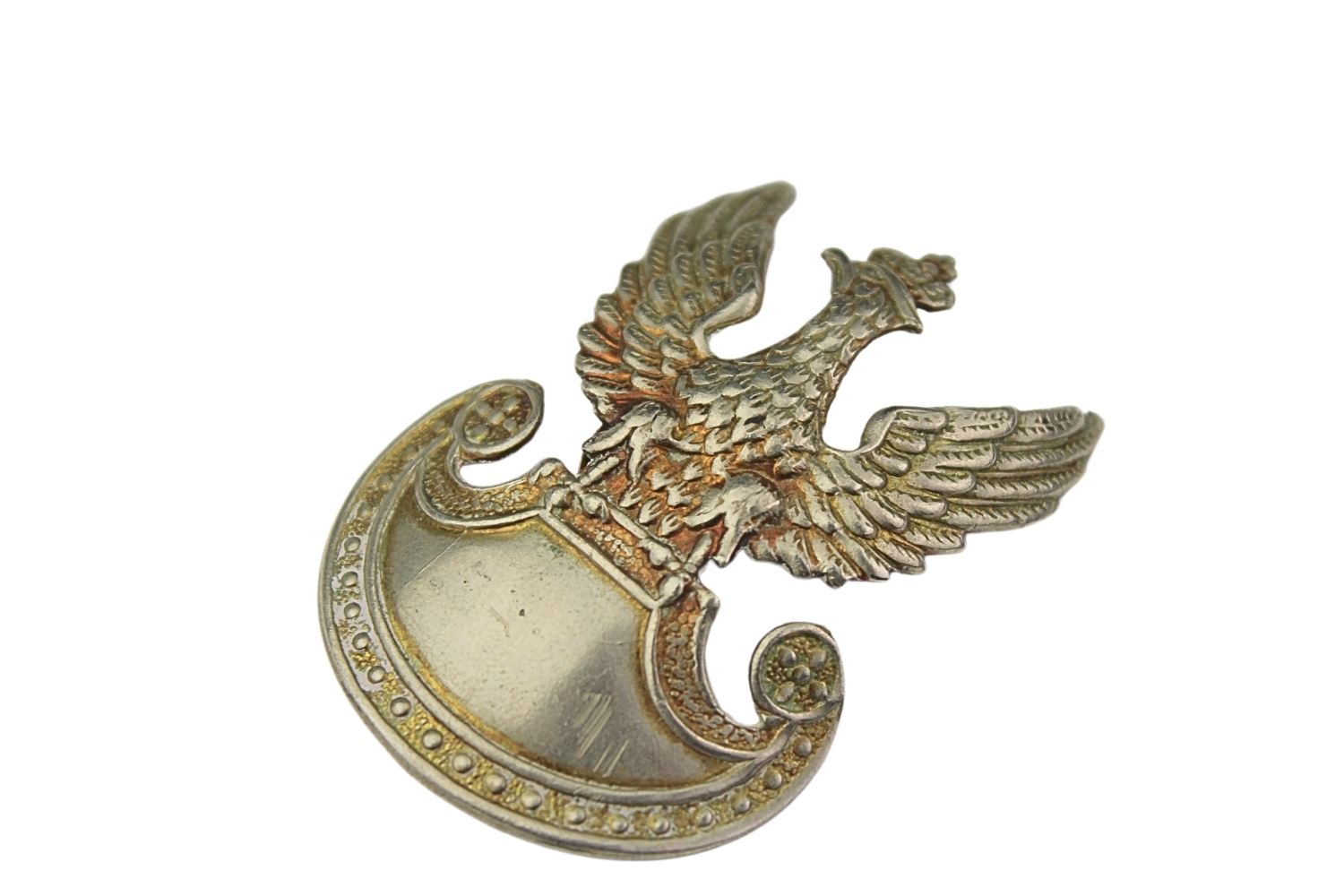 II RP Orzeł wz.19 Biały metal 