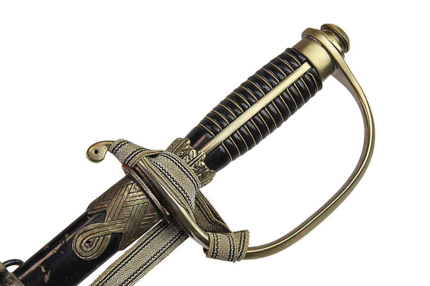 Szpada Oficera SS Eickhorn Solingen z temblakiem