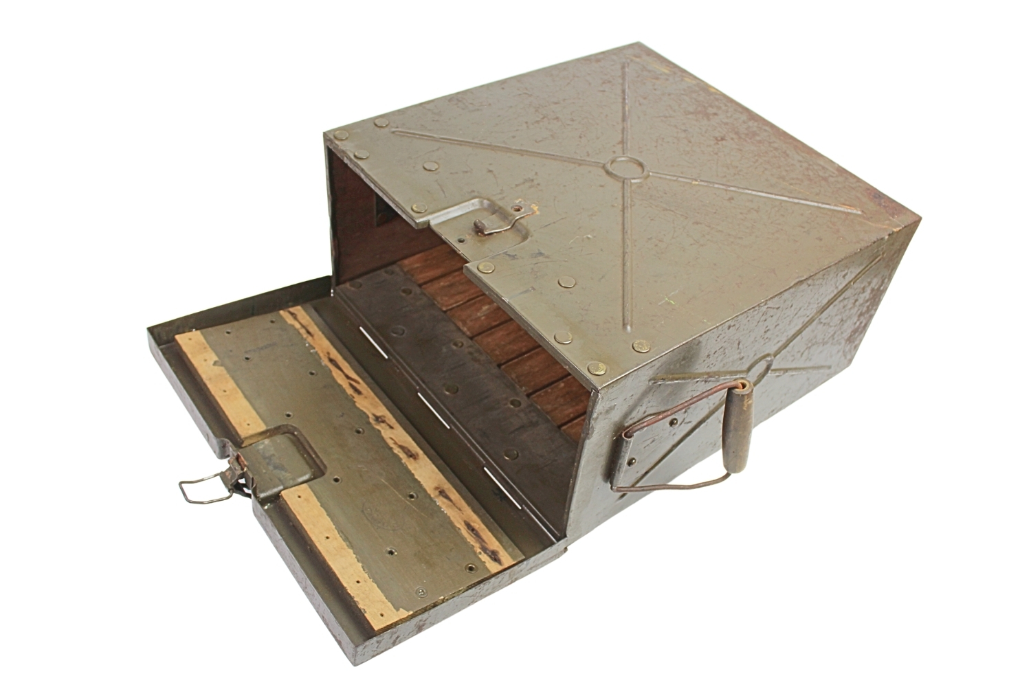 II RP Skrzynka amunicyjna NKM Hotchkiss 13,2mm wz.30 UNIKAT 