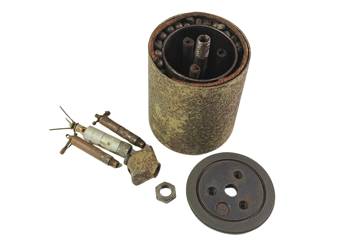 S-MINE SCHRAPNELLMINE 35 1944 skorupa dekoracyjna