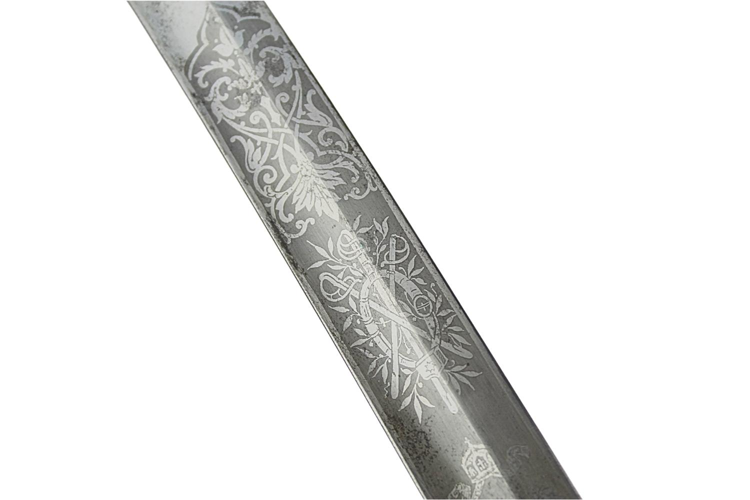 SZABLA NIEMIECKA 1873 WK&C DEKOR