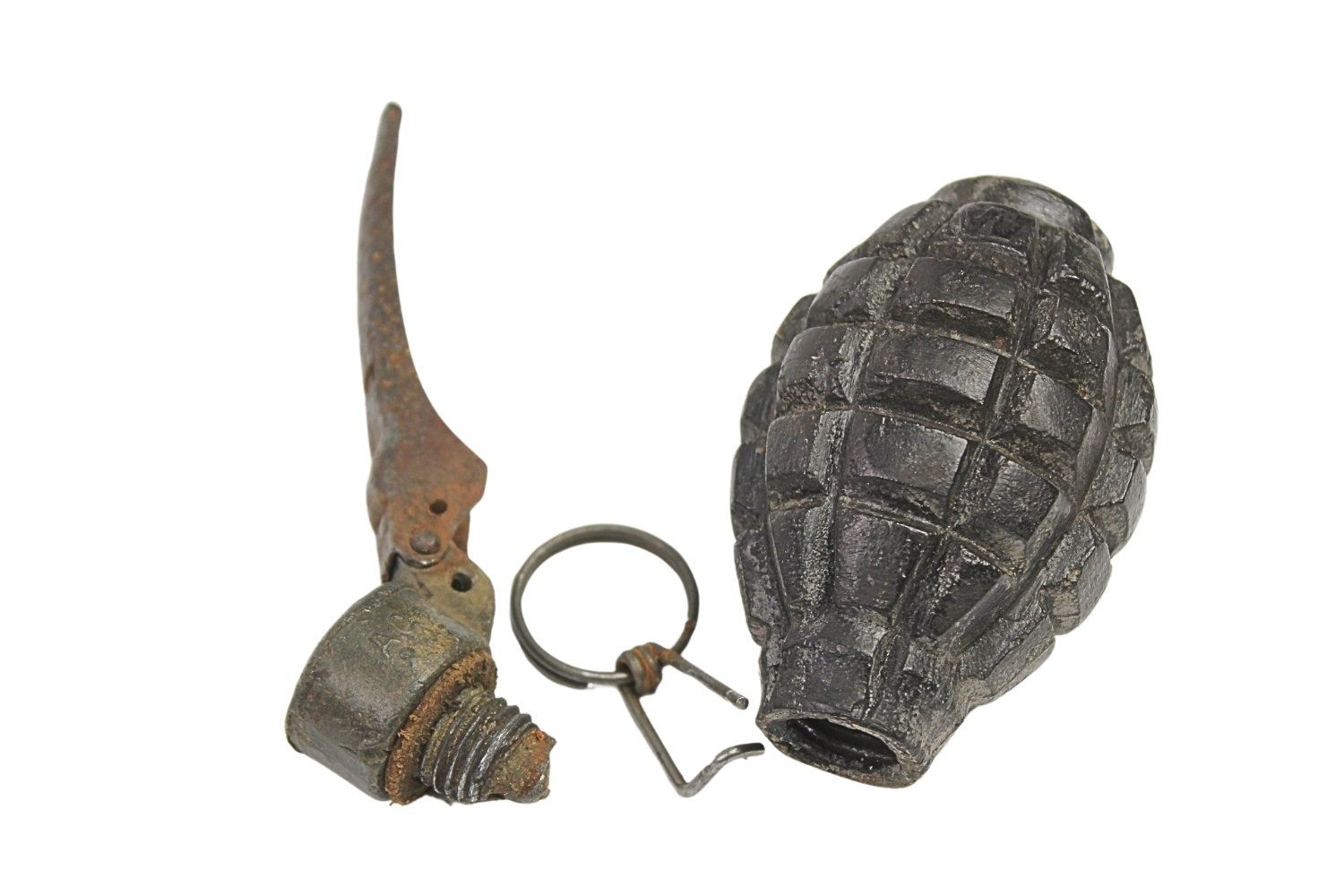 II RP Granat wz.24 z zapalnikiem AC 24 skorupa dekoracyjna 