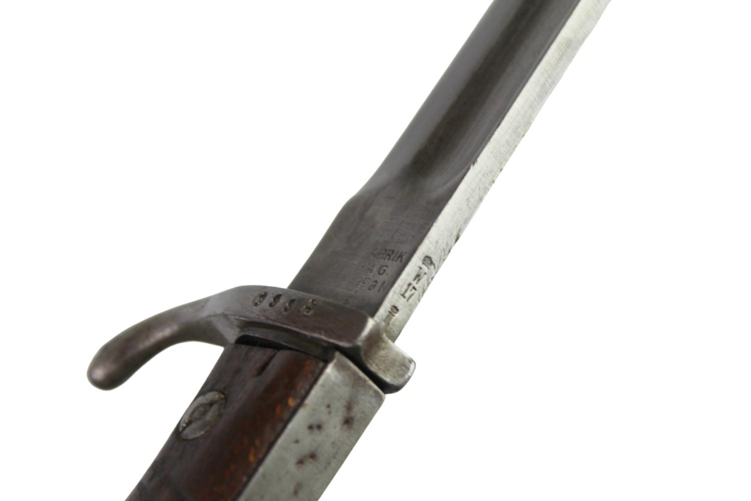 BAGNET WZ.98 05 WAFFENFABRIK MAUSER A.G. OBERNDORF A.N SKRACANY