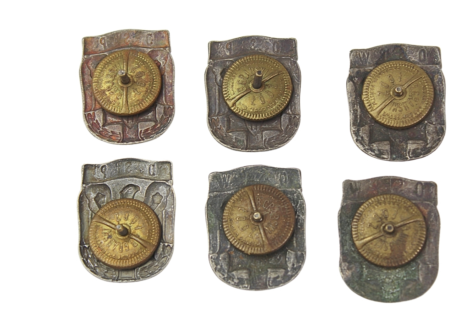 Odznaki OSP OSPW zestaw