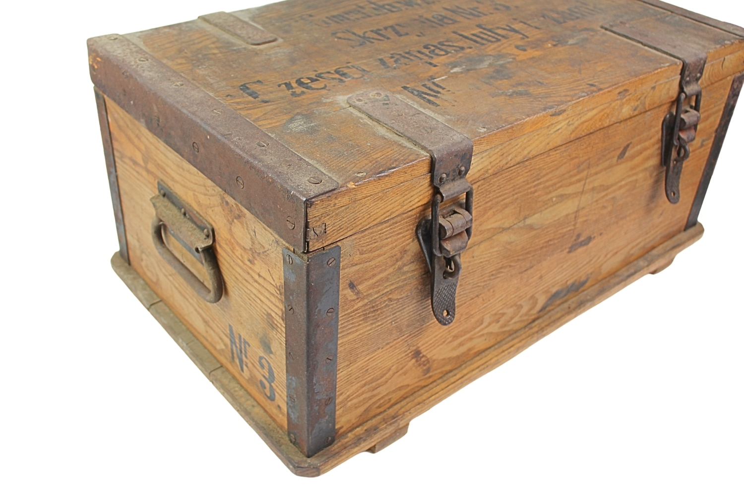 II RP Skrzynia Haubica 100mm wz.14/19 P. Części zapasowe lufy i zamka 1938