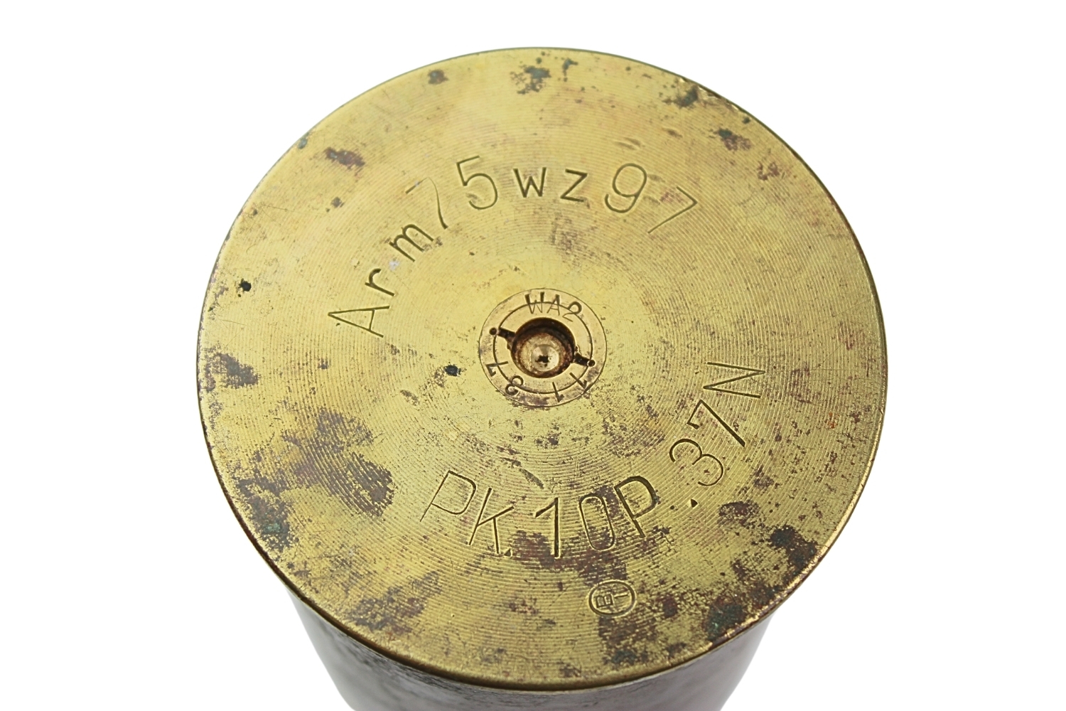 II RP Szrapnel 75mm wz.1897 skorupa dekoracyjna 