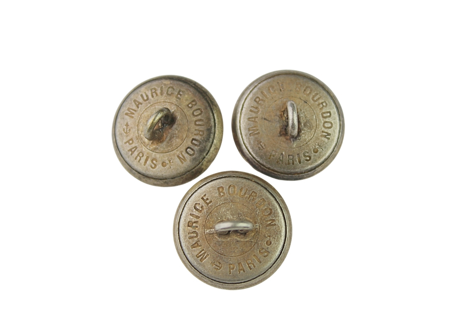PSZnZ Zestaw Guzików Francja M. Bourdon Paris