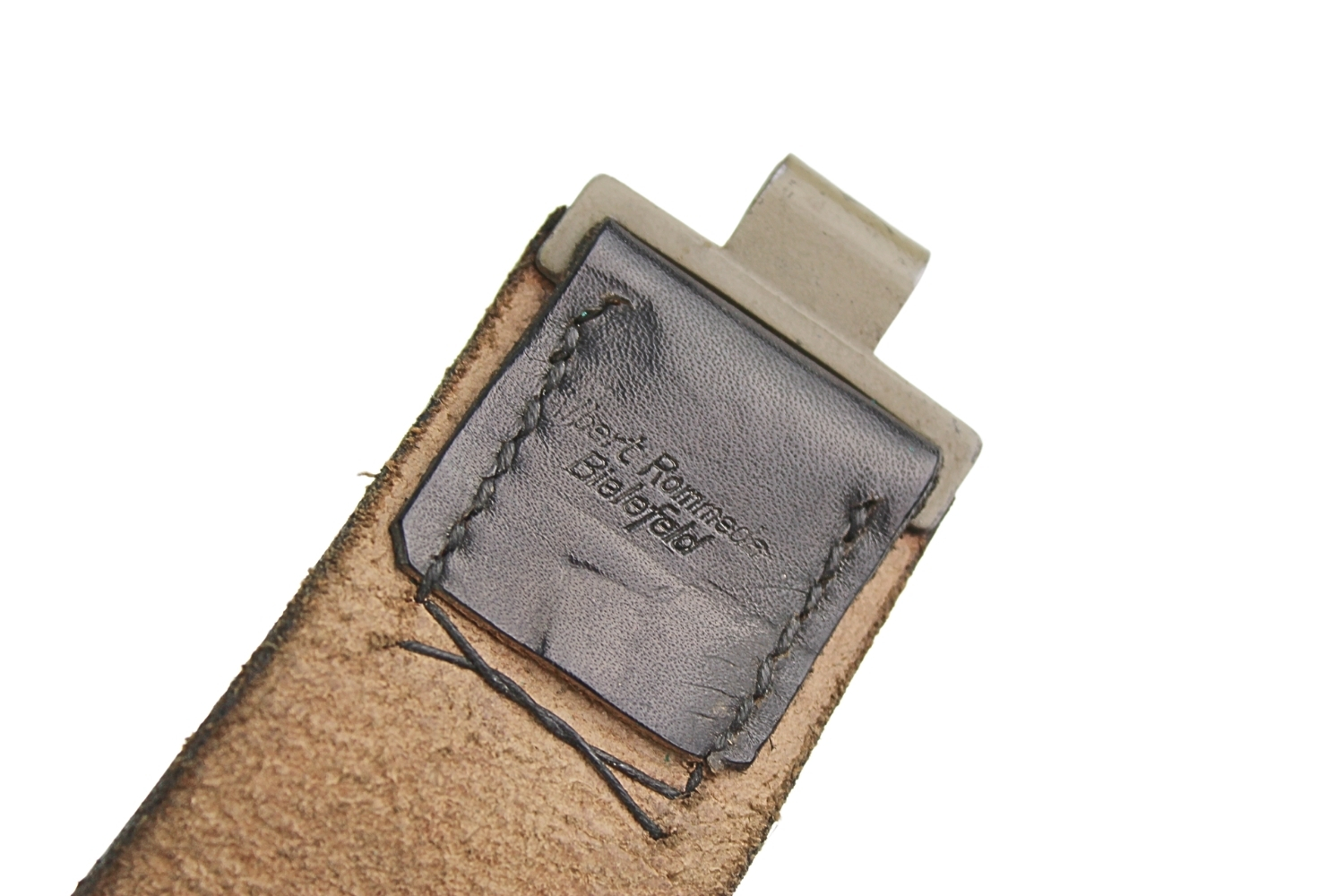 Pas z klamrą straż pożarna Niemcy Albert Rommeda Bielefeld