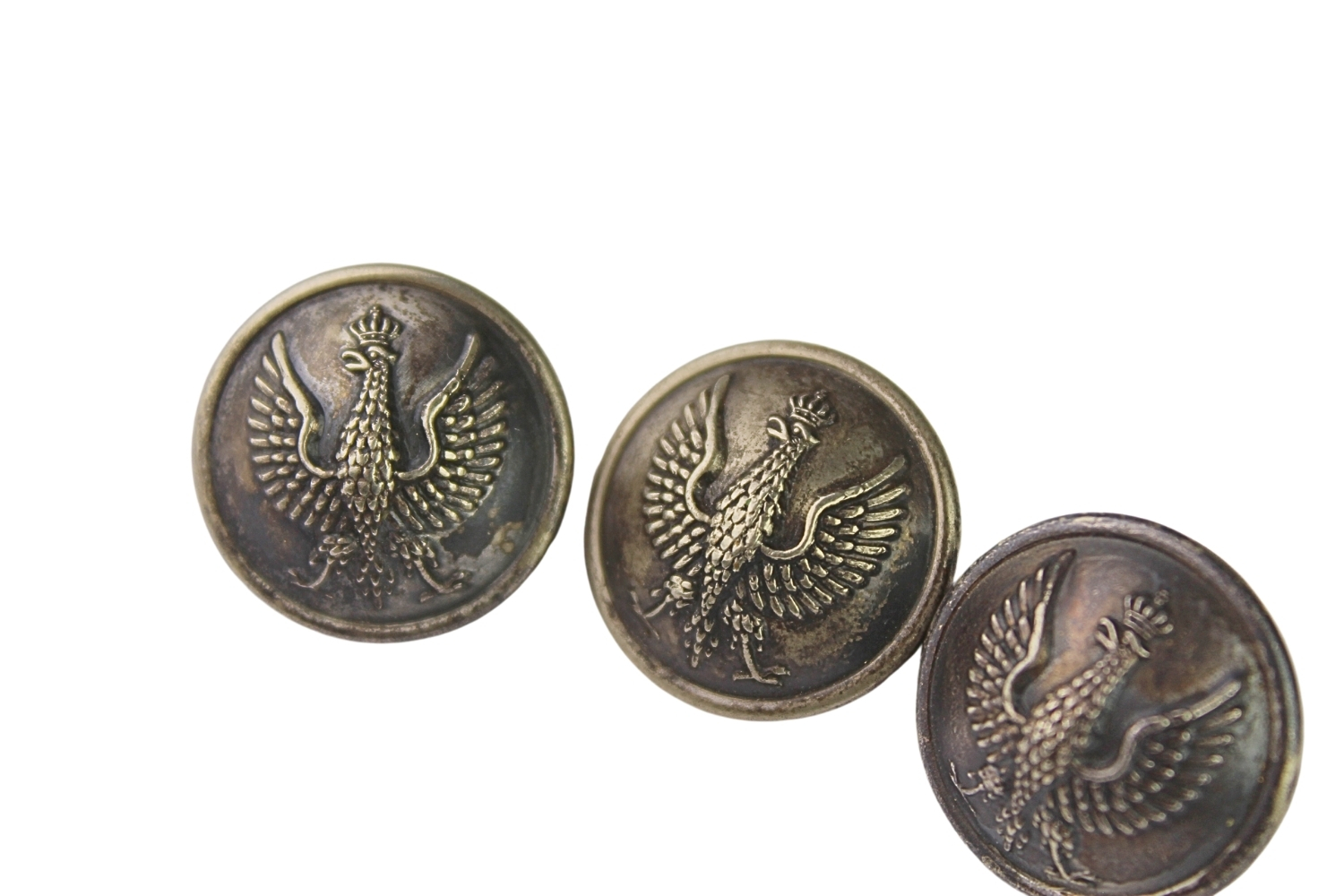 PSZnZ Zestaw Guzików Anglia Gaunt&Son London 