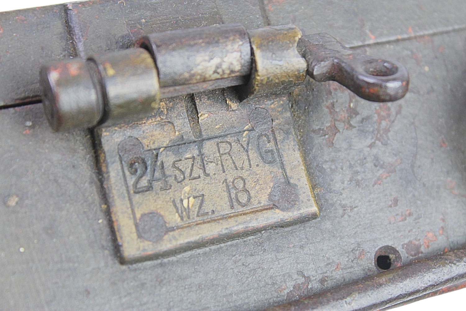 II RP SKRZYNIA NA ZAPALNIKI RYG WZ. 18