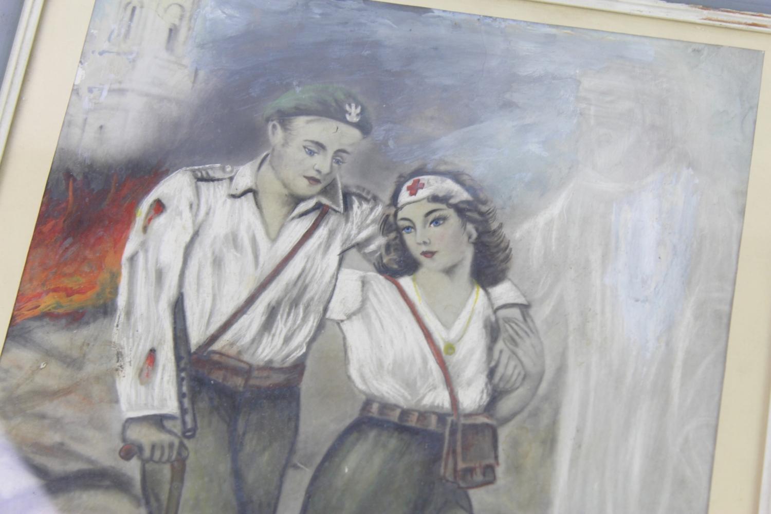 Scena z Powstania Warszawskiego 