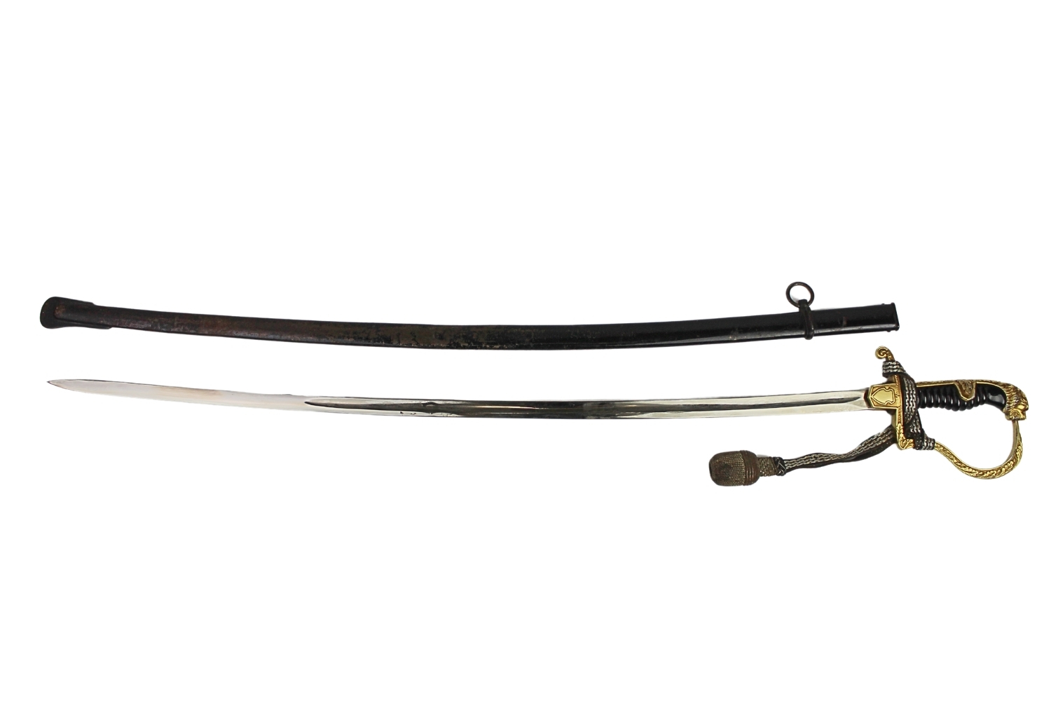 Szabla oficera Wehrmachtu z temblakiem