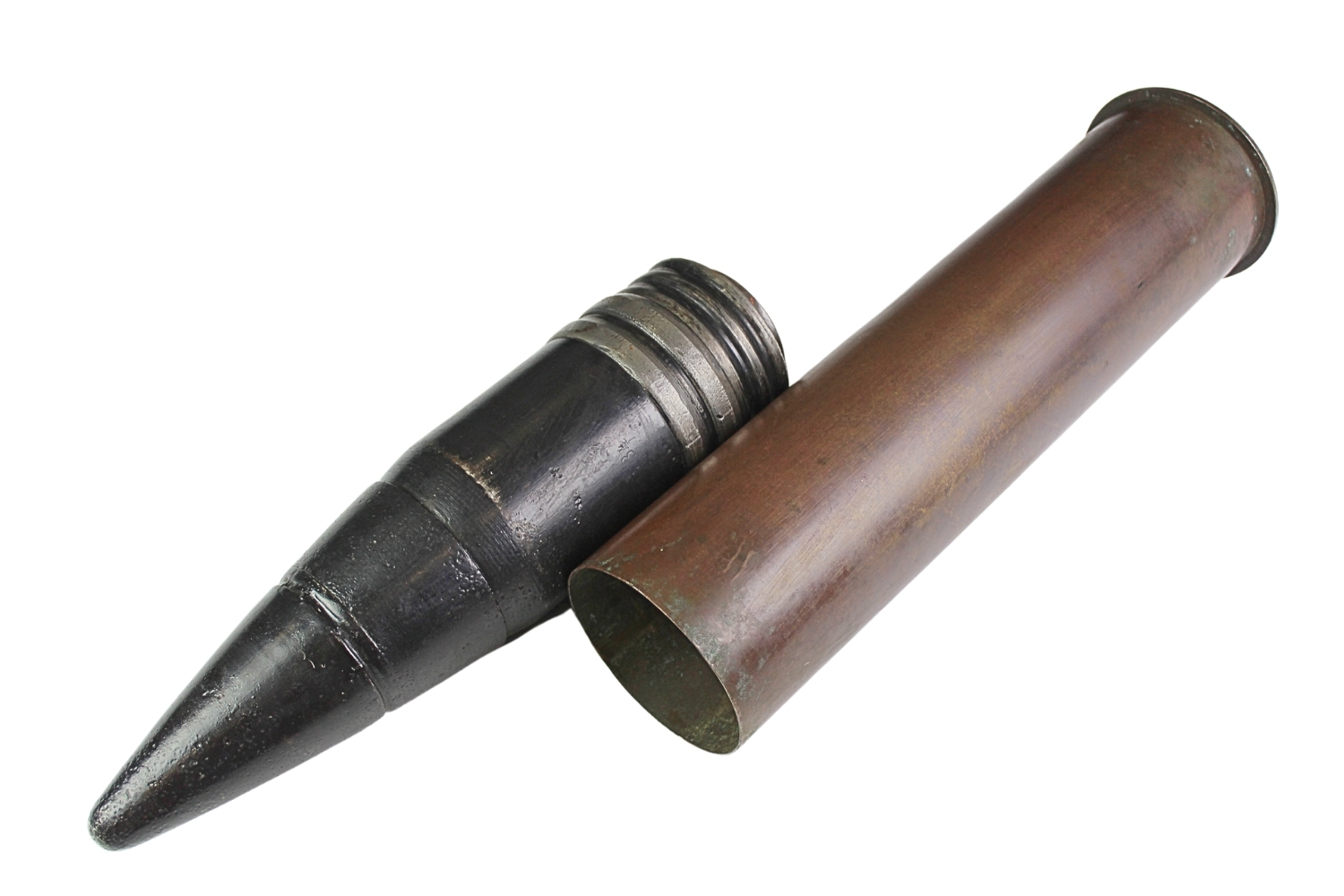 Pocisk z łuską 10cm K18 Niemcy Skorupa Dekoracyjna Rzadkość