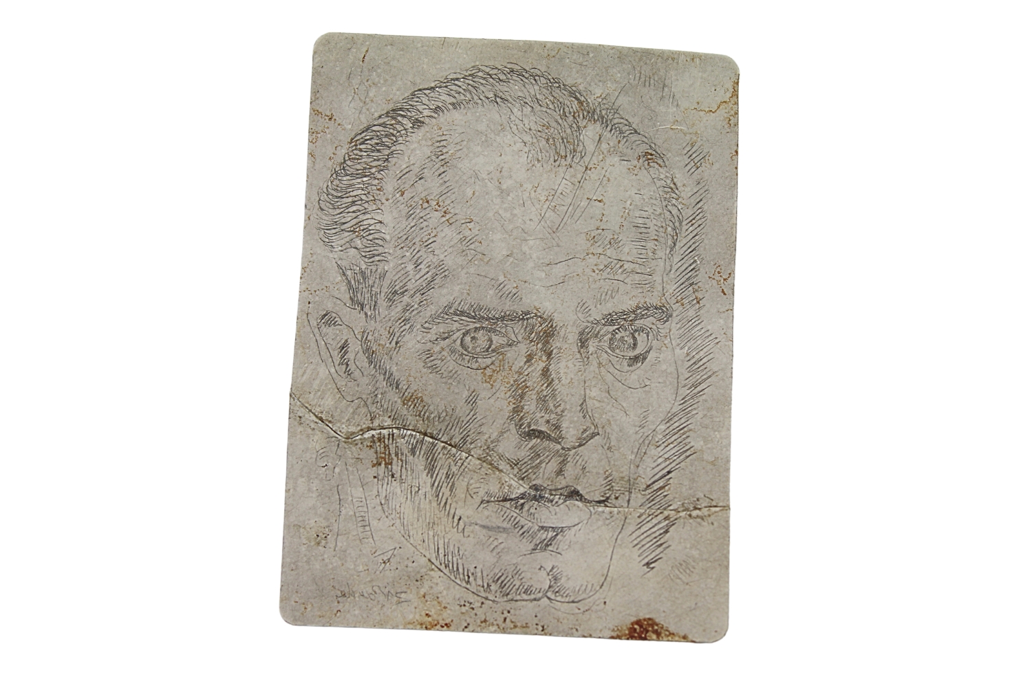 Matryca zdjęcia pocztówki pamiątka Oflag Woldenberg