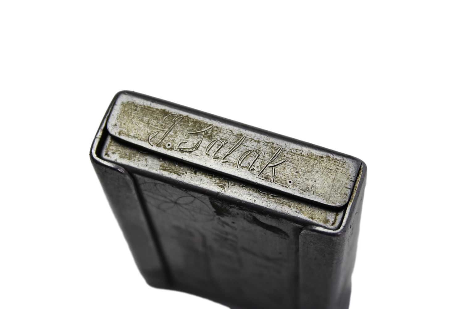 Pudełko Papierośnica Warszawa Lipsk sztuka okopowa 1944 Powstanie Warszawskie