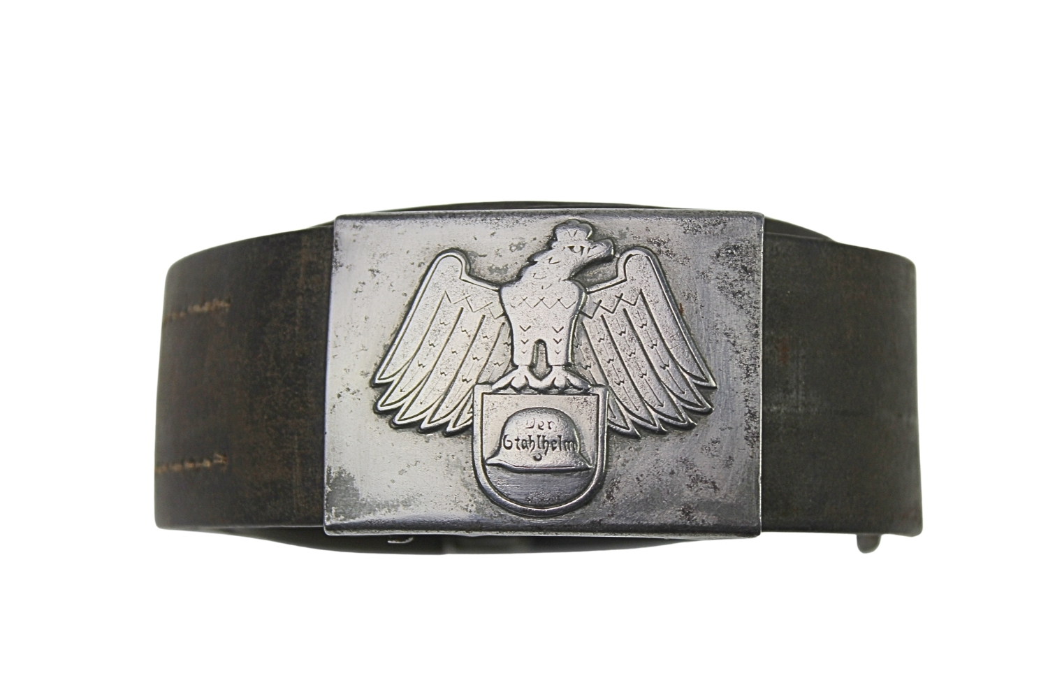 NIEMCY KLAMRA DER STAHLHELM WRAZ Z PASEM