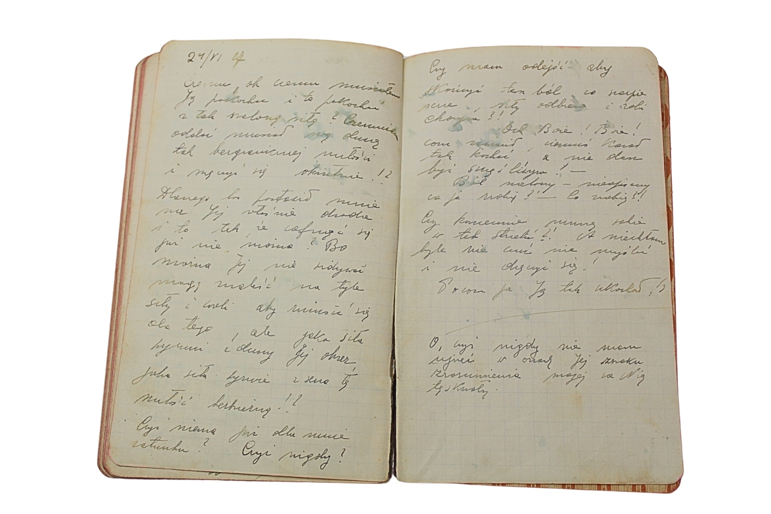 II RP Pamiętnik podporucznik rez. Kazimierzu Halińskim 21pap 5pac