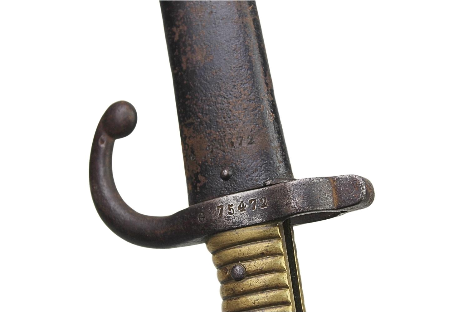 BAGNET FRANCUSKI CHASSEPOT 1866 zgodny